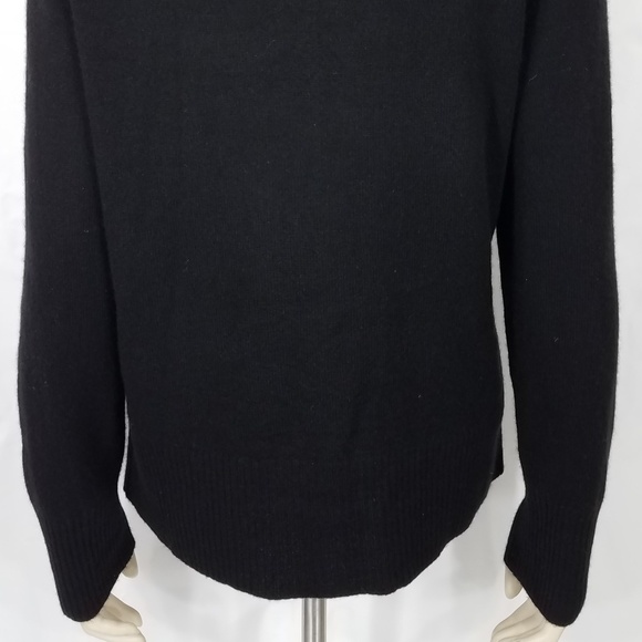 Apt. 9 black purple argyle Cashmere cardigan Large - Picture 7 of 8